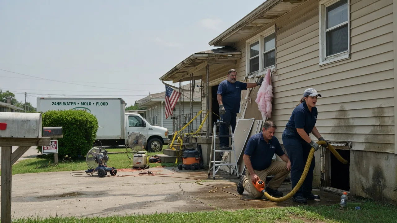 Water Damage Repair in Voorhees, NJ near me